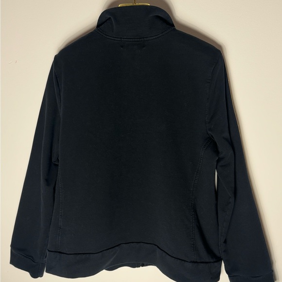 Lauren Active Ralph Lauren black gold embroidered Crown Crest jacket size Large - Picture 4 of 8